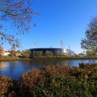 Unser Weserstadion im Herbst