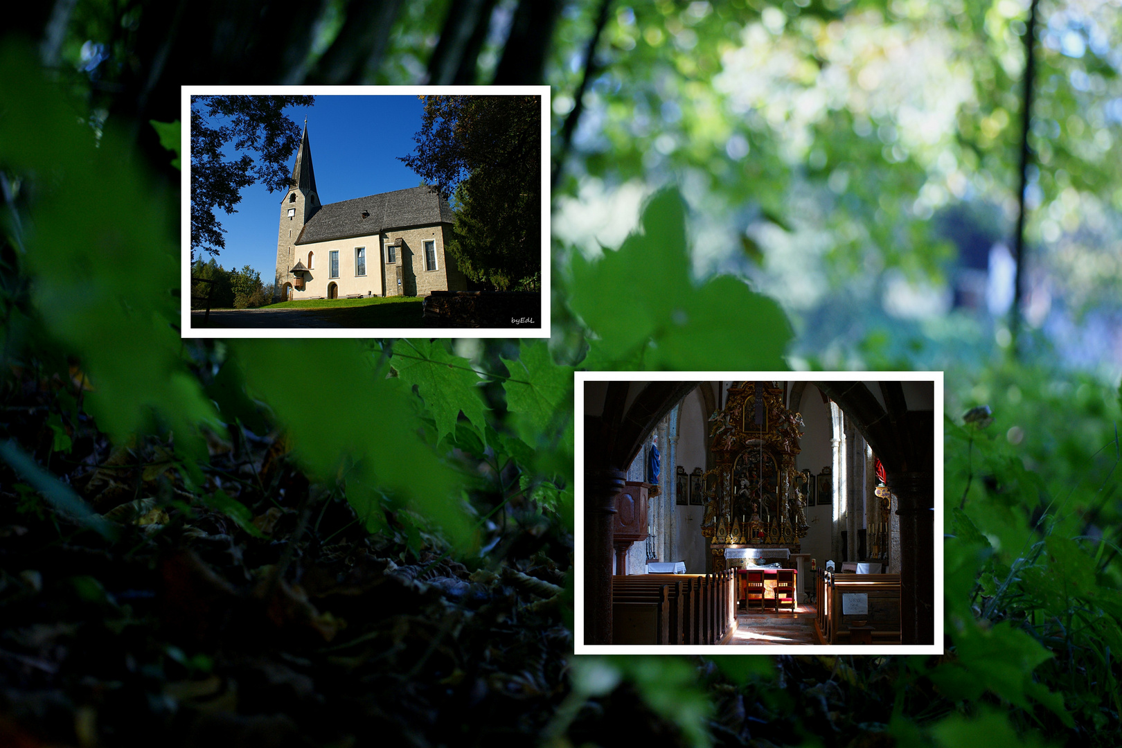 ...unser Ziel erreicht! Filialkirche St.Georg