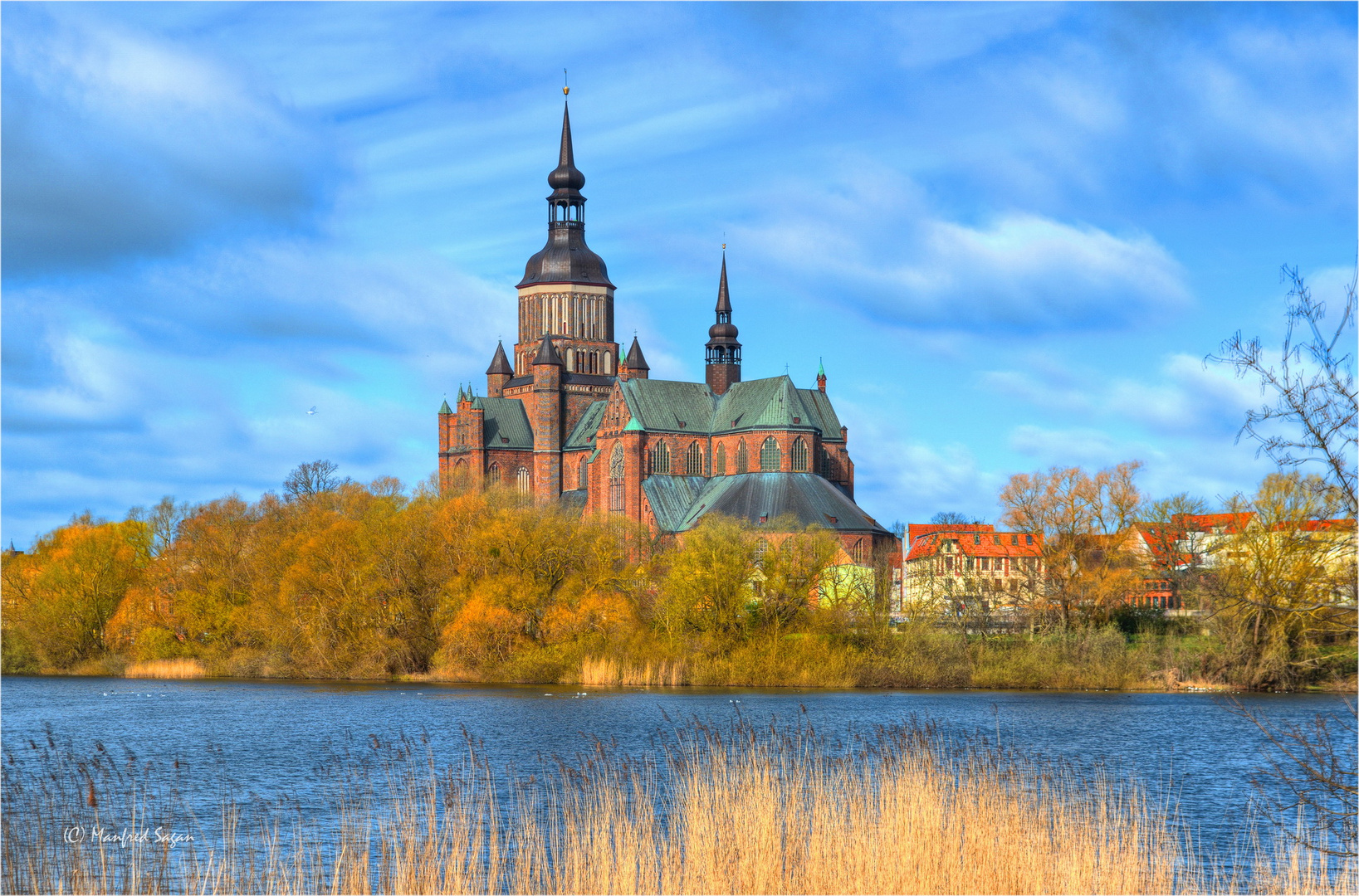 Unsere "Dicke", die St. Marienkirche zu Stralsund...