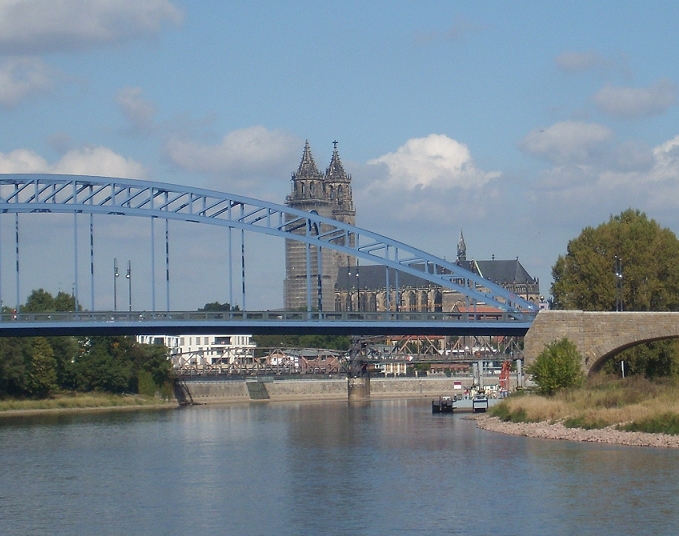 Unsere Elbe kann sooo friedlich sein, wenn sie nur will .....