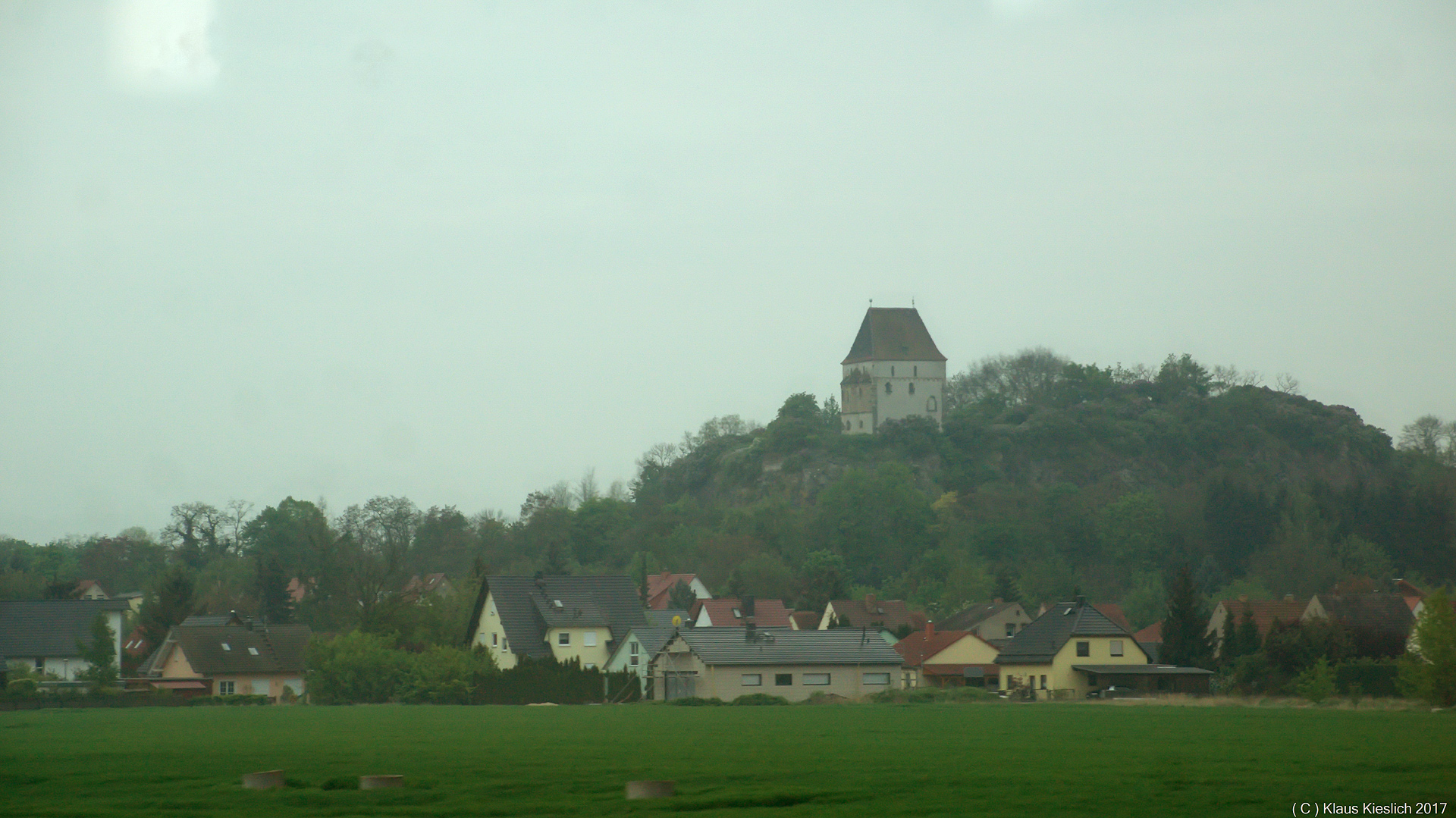 Unsere Fahrt führte uns an der Doppelkapelle Sanctae Crucis ....