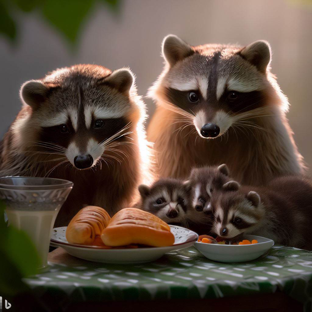 "Unsere Familie heute Morgen beim Frühstück..."