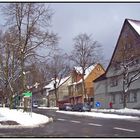 Unsere " Hauptstr. in Zellerfeld, die Goslarschestr. im Winter