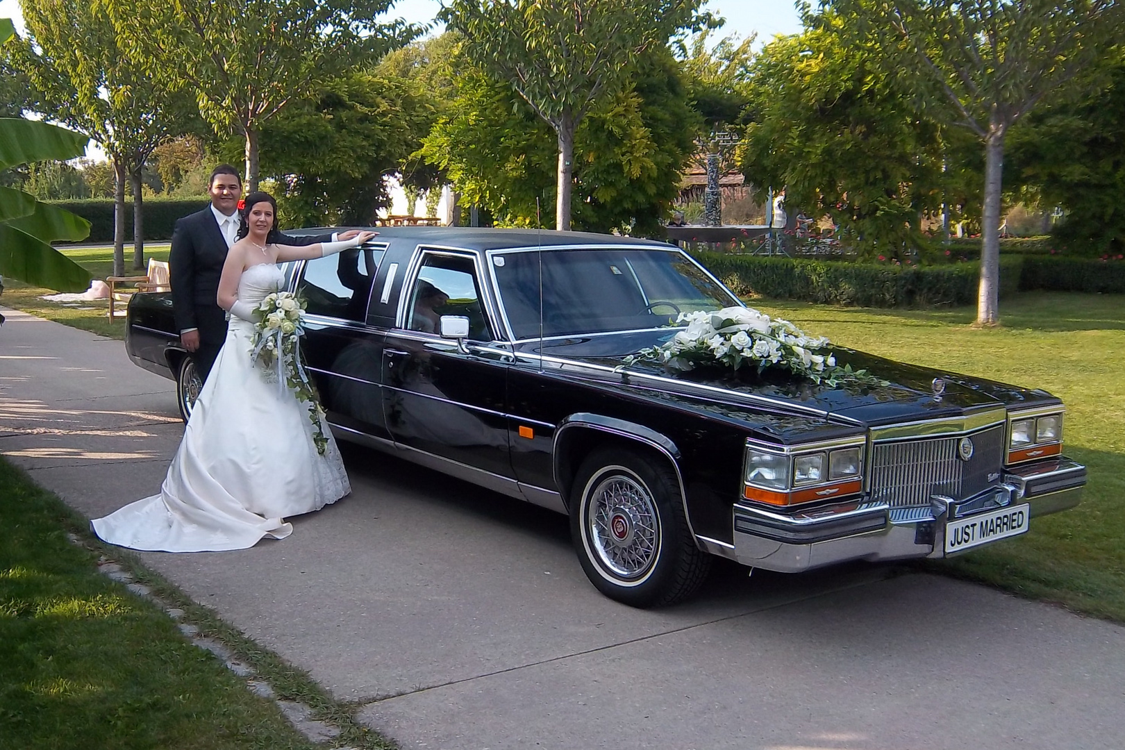 Unsere Hochzeitslimousine!