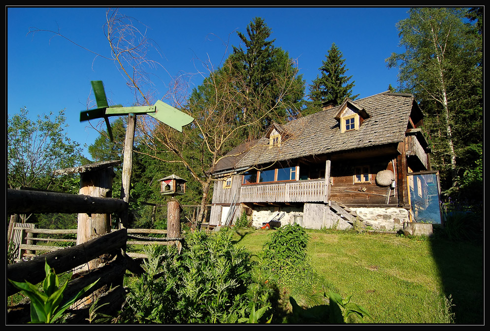 Unsere Hütte...