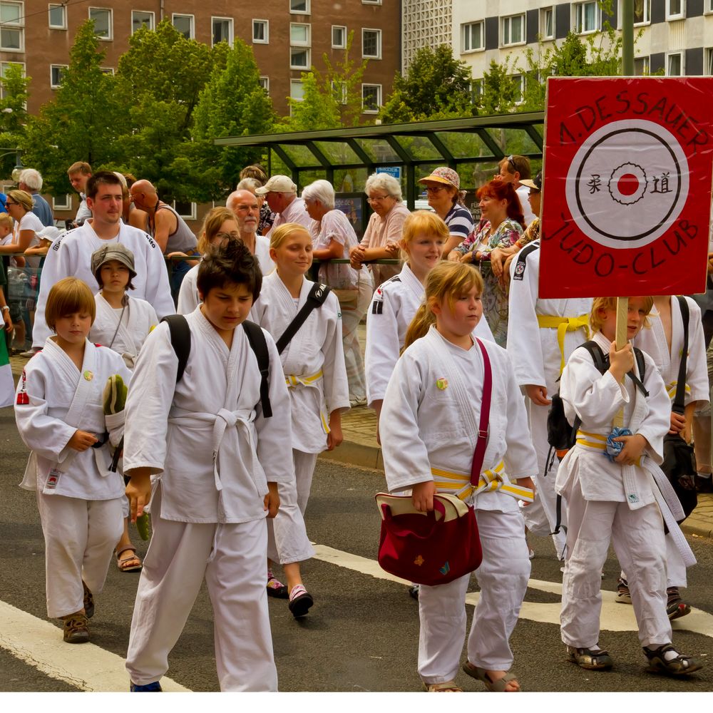 Unsere jungen Judosportler