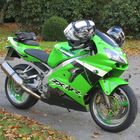 Unsere Kawasaki ZX9R. Ich liebe sie!!