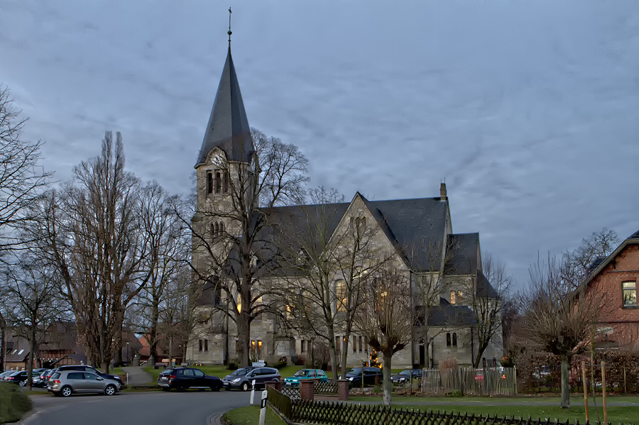 Unsere Kirche in der Nachbargemeinde Frille