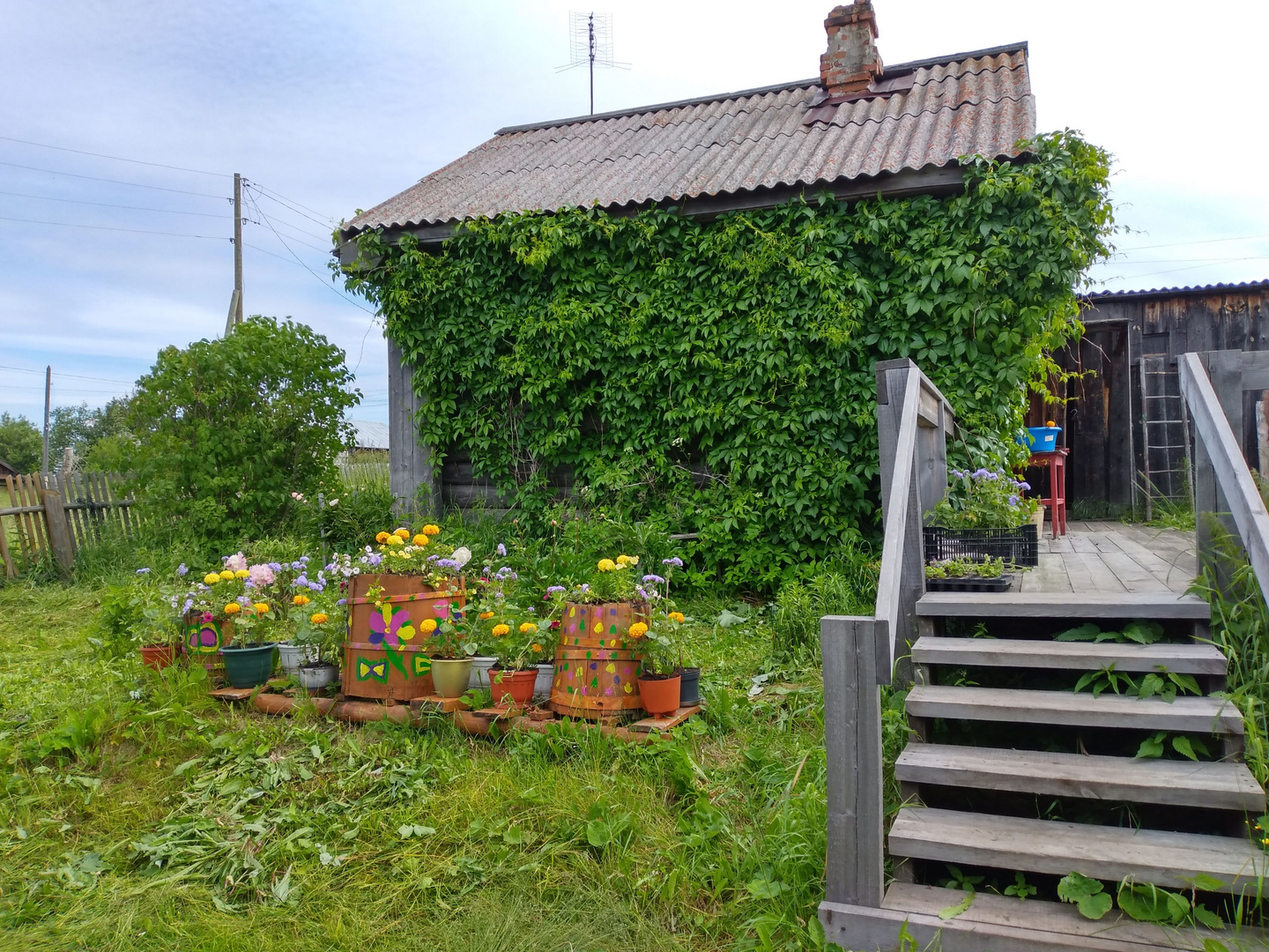 Unsere kleine Datscha in Sibirien (Chussovoij)