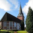 unsere kleine Michaelis Kirche von hinten ...