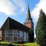 unsere kleine Michaelis Kirche von hinten ...