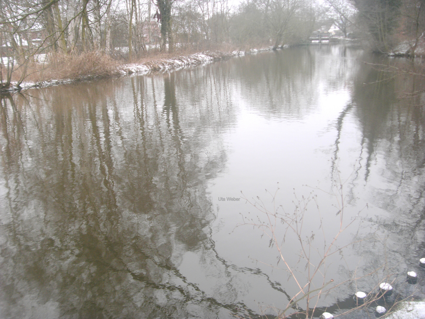 Unsere "Luhe" am 07.01.2013 am frühen Nachmittag