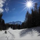 Unsere Mosalp - Wallis Schneeschuh-Wanderung