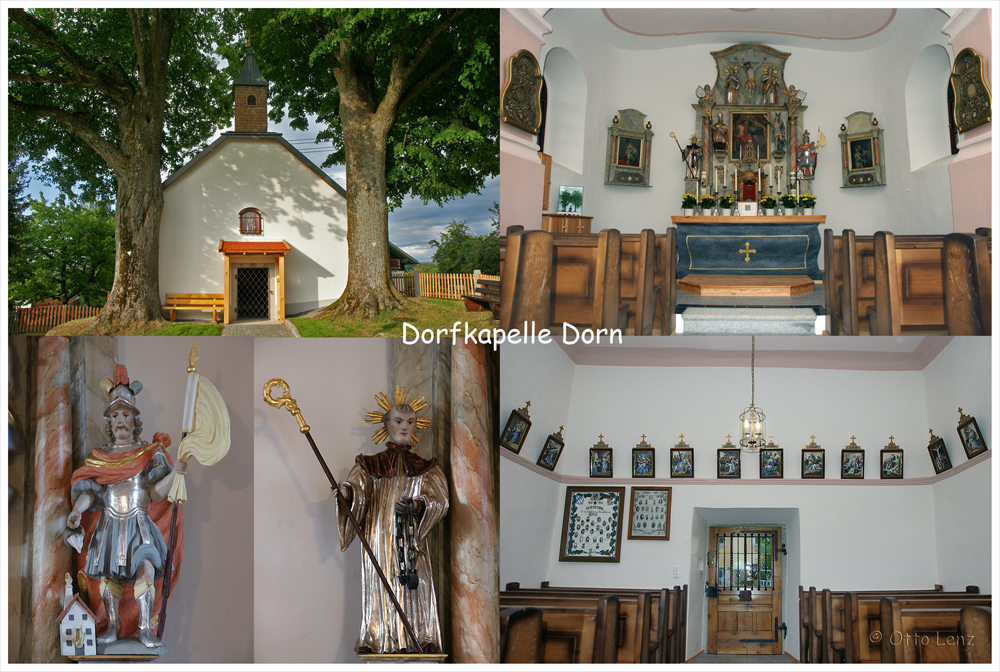 Unsere renovierte Dorfkapelle in Dorn bei Waldkirchen