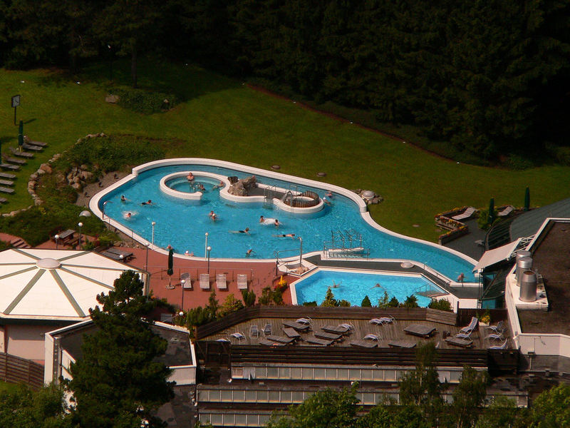 Unsere Sole Therme Das Außenschwimmbad in Bad Harzburg Foto & Bild deutschland, europe