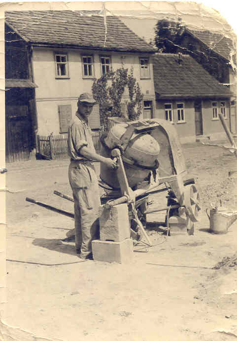 Unsere Straße anno Zwieback in Wechmar