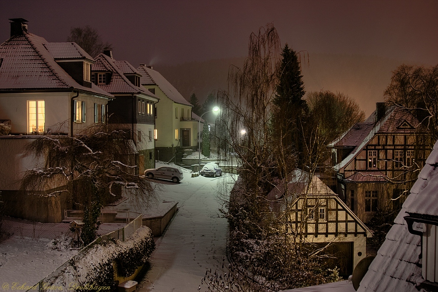 Unsere Straße - Mein erstes HDR