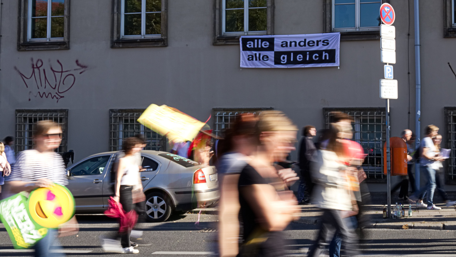 Unteilbar-Demo alle gleich