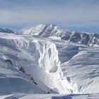 Unten fast Frühling und oben noch Schnee ....