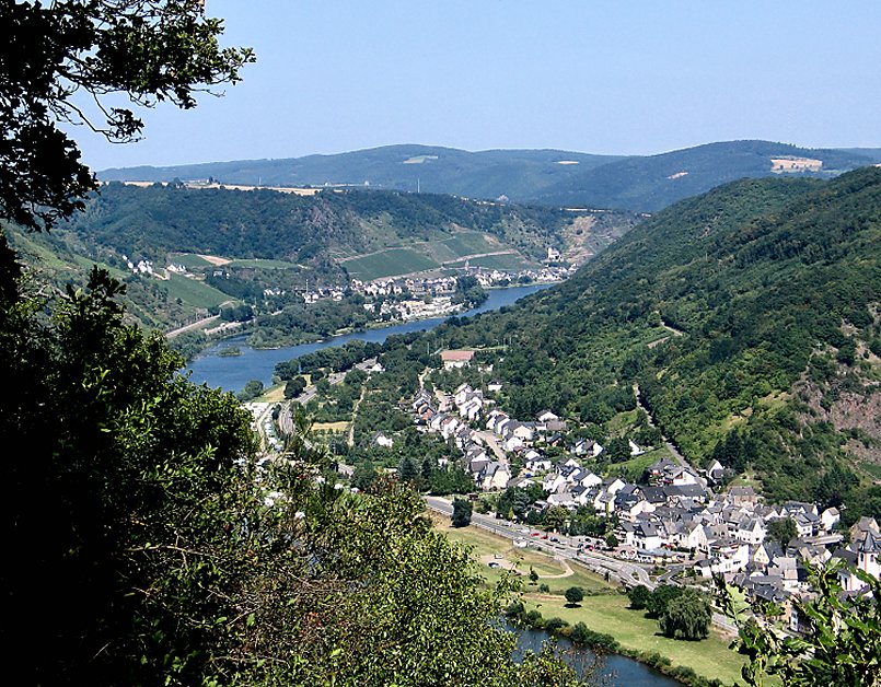 Unten fließt die Mosel...