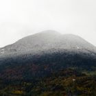 unten Herbst, oben Winter