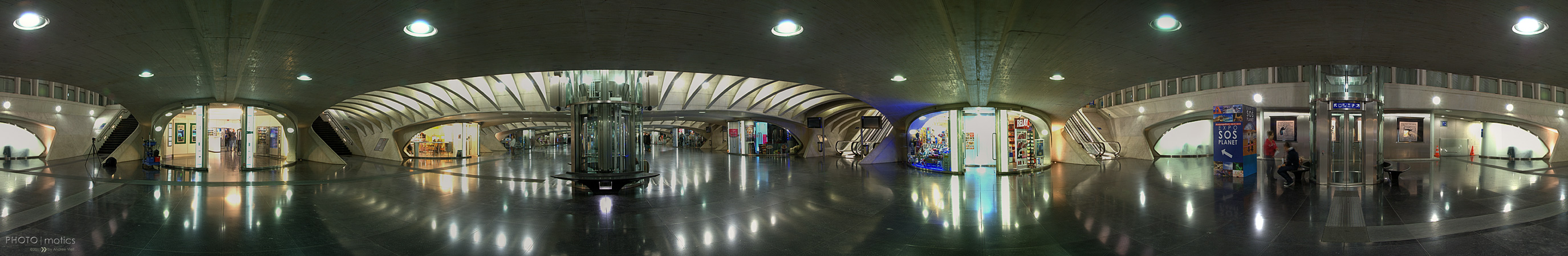 Unten im Bahnhof