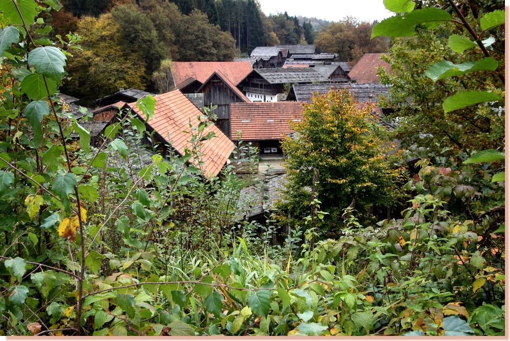 Unten im Dorf