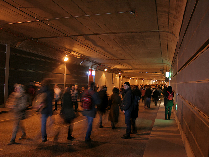 Unten im Tunnel