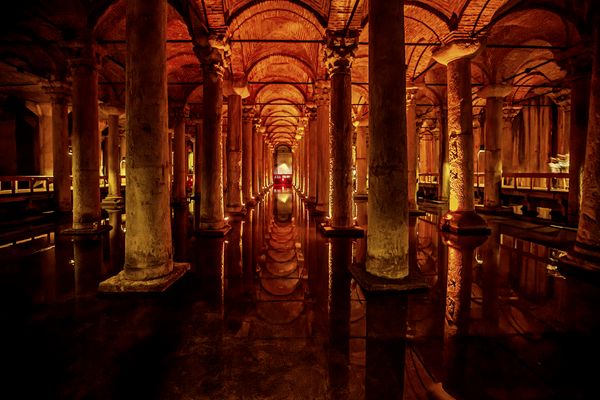 Unten im Yerebatan Serail