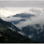 Unten Regen - oben Schnee