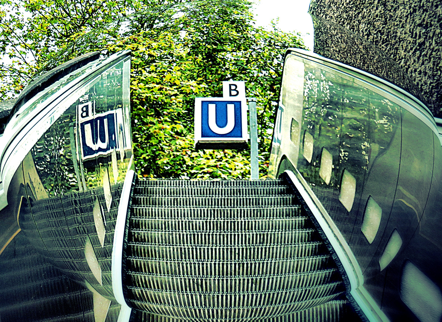 Unten rund- das "U"