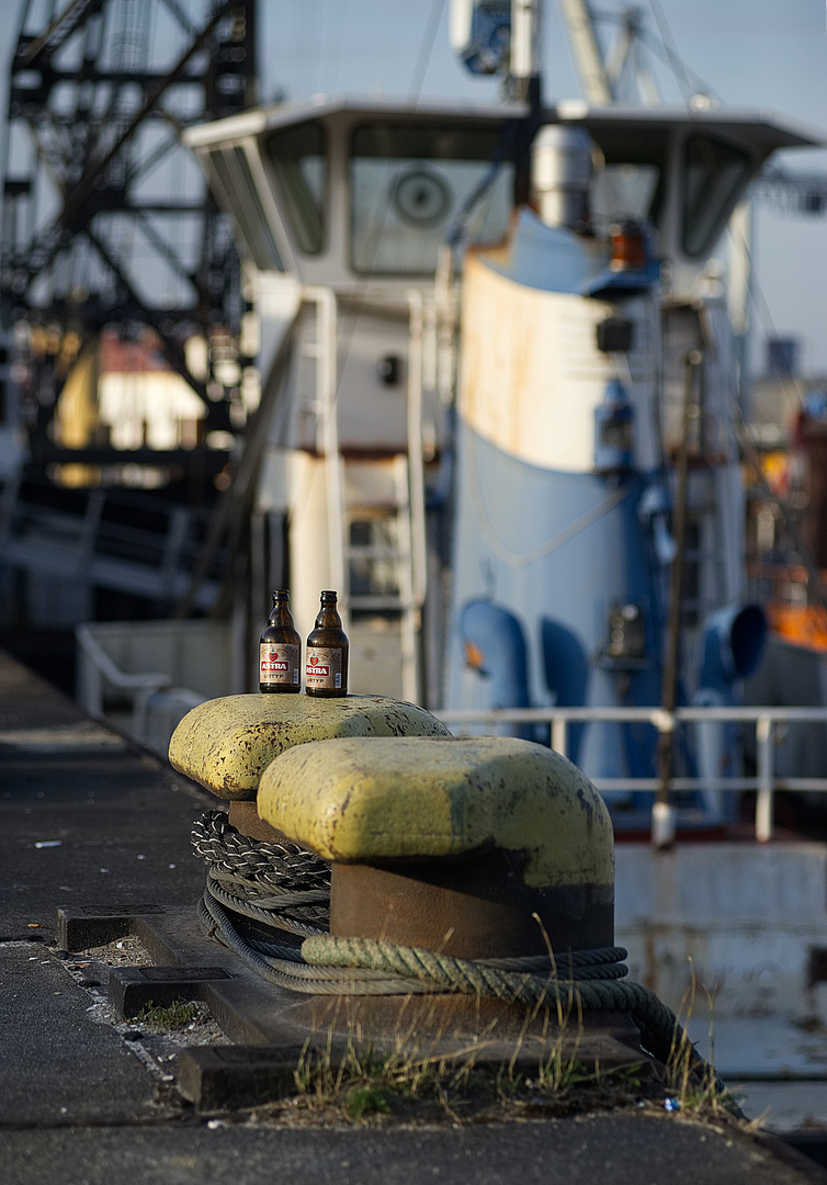 ..unter am Hafen, Feierabendbier ?!?