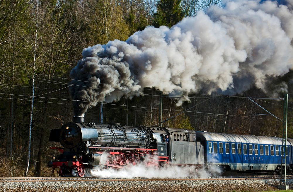 Unter Dampf in Klingenberg