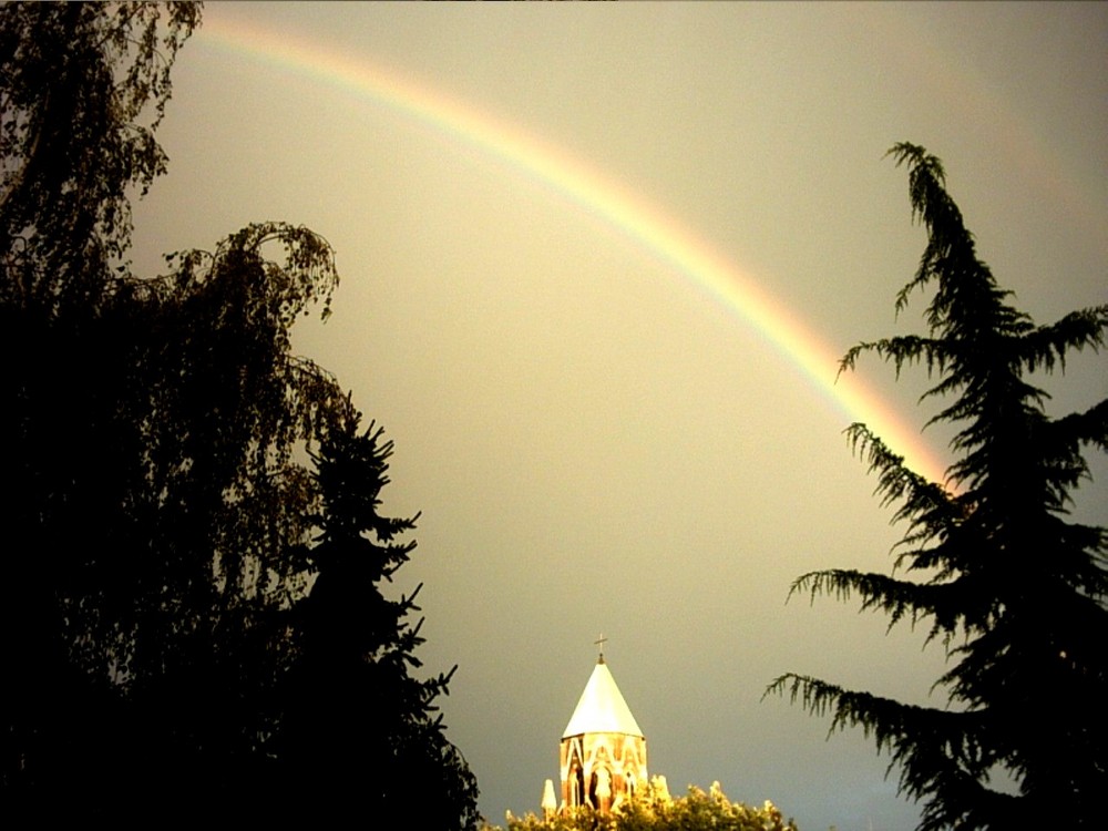 Unter dem Regenbogen