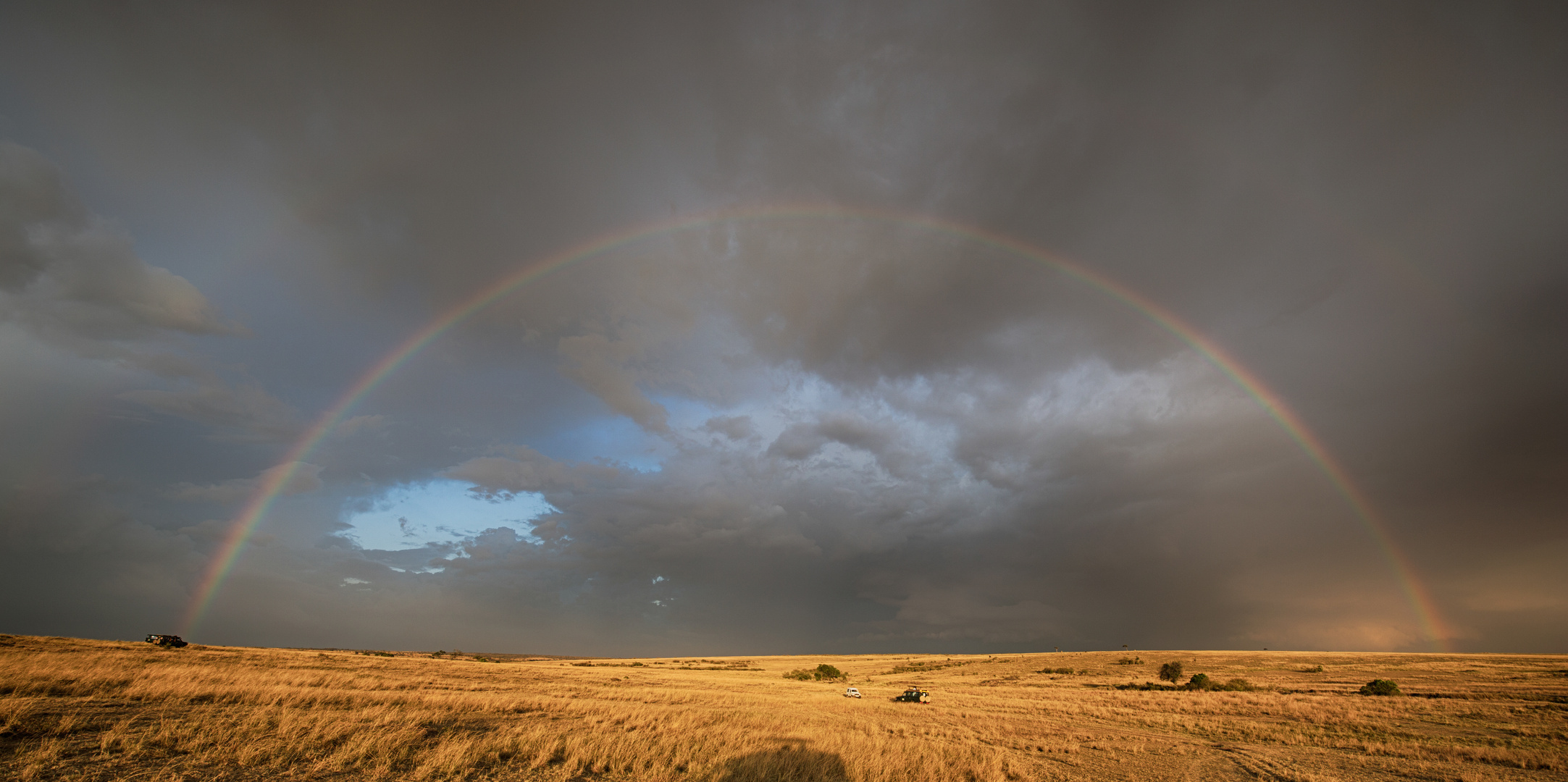 Unter dem Regenbogen