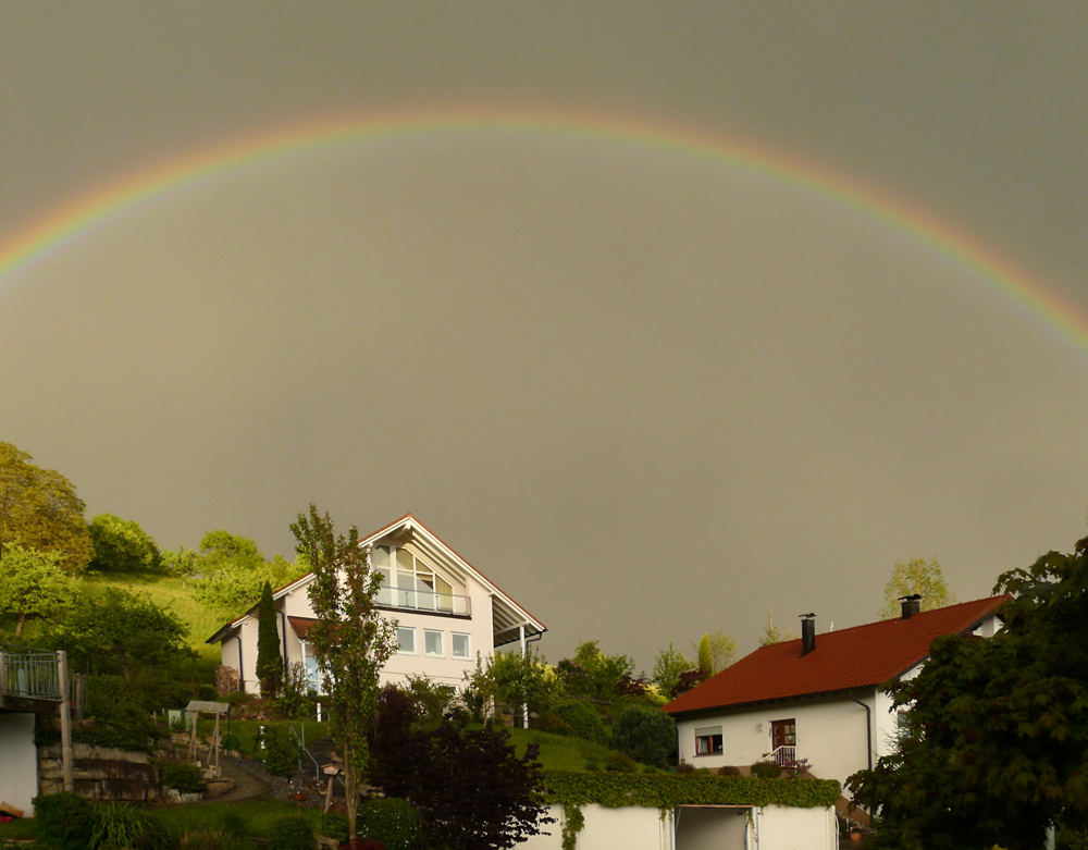 Unter dem Regenbogen....