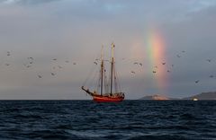 Unter dem Regenbogen