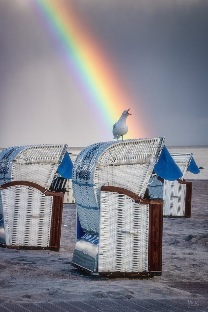 Unter dem Regenbogen