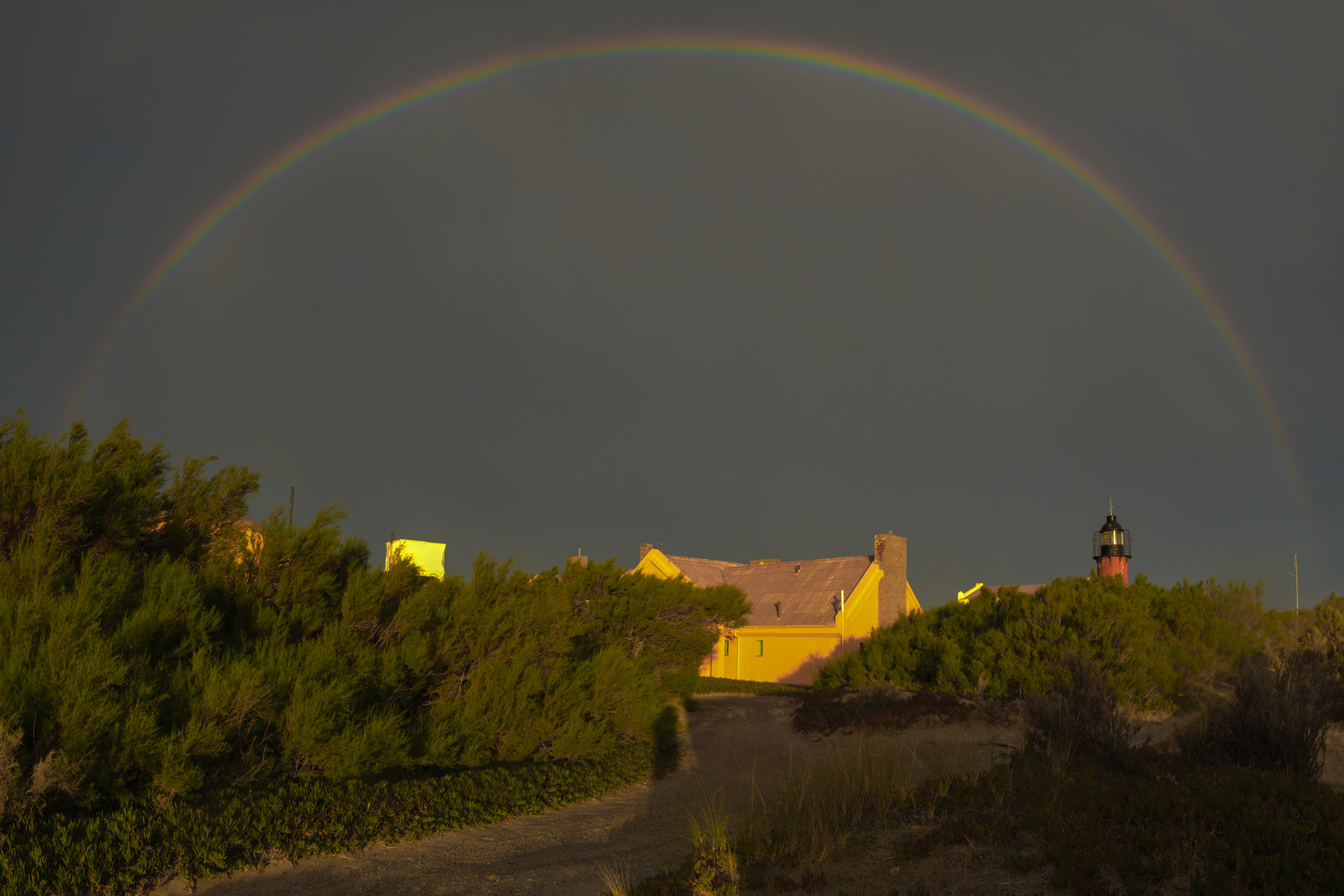 Unter dem Regenbogen