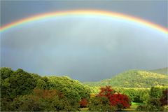 Unter dem Regenbogen