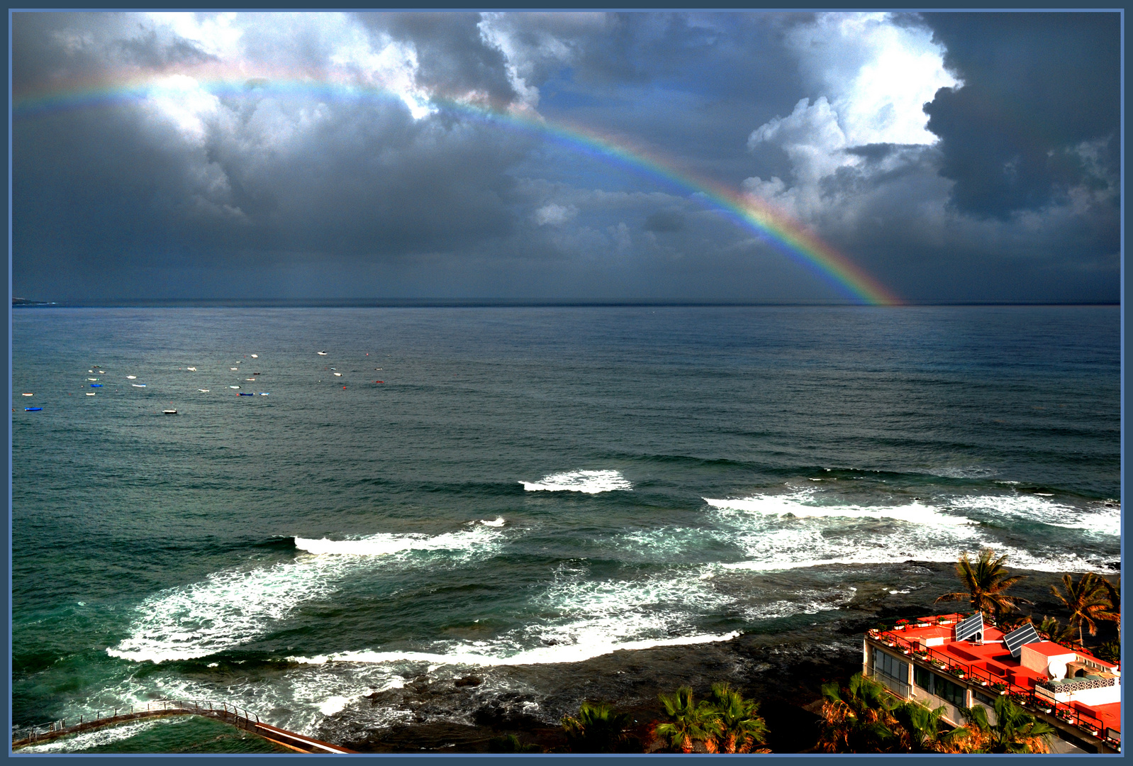 Unter dem Regenbogen