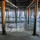 Unter dem Santa Monica Pier