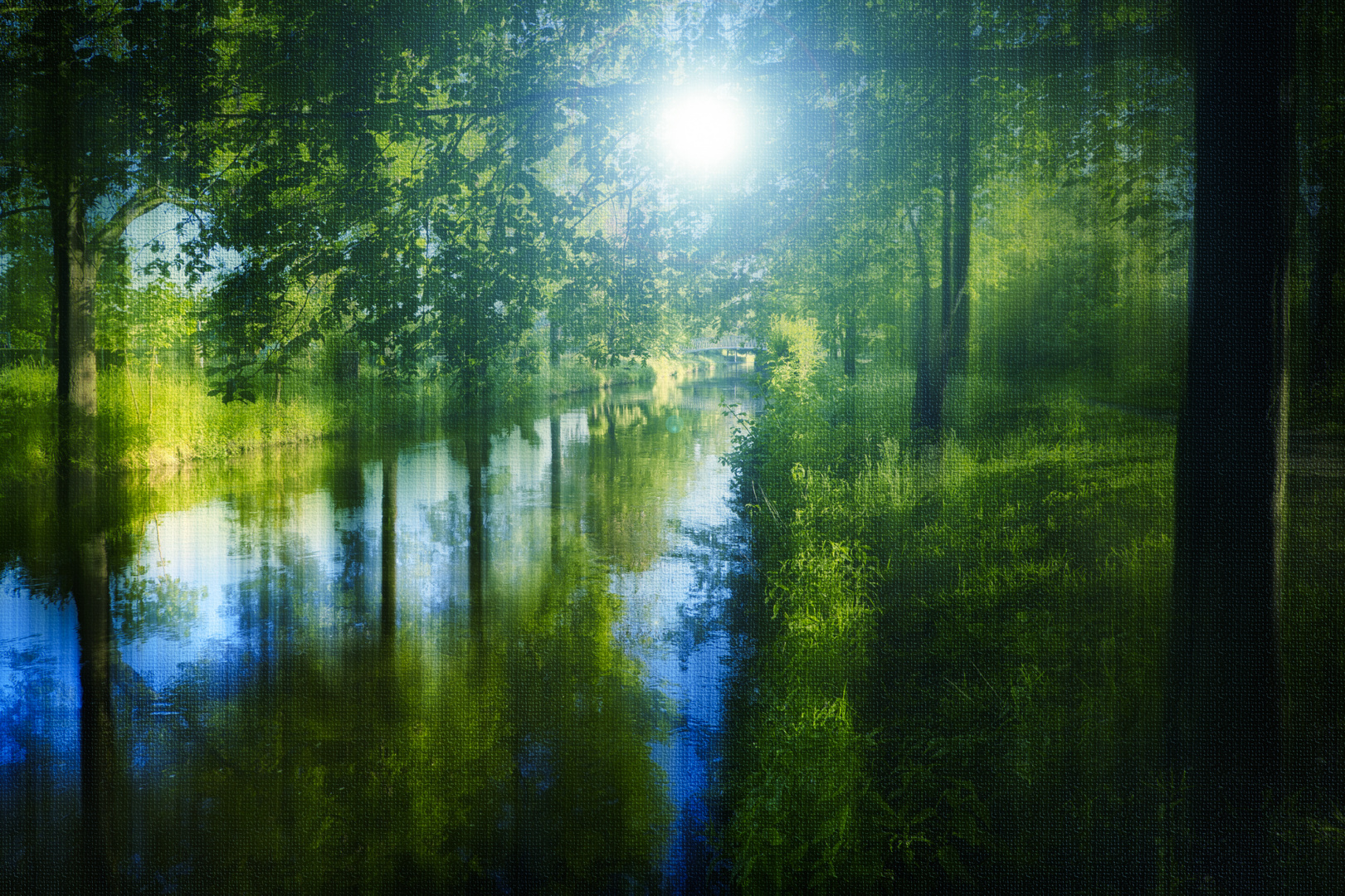 Unter dem Schatten der Bäume