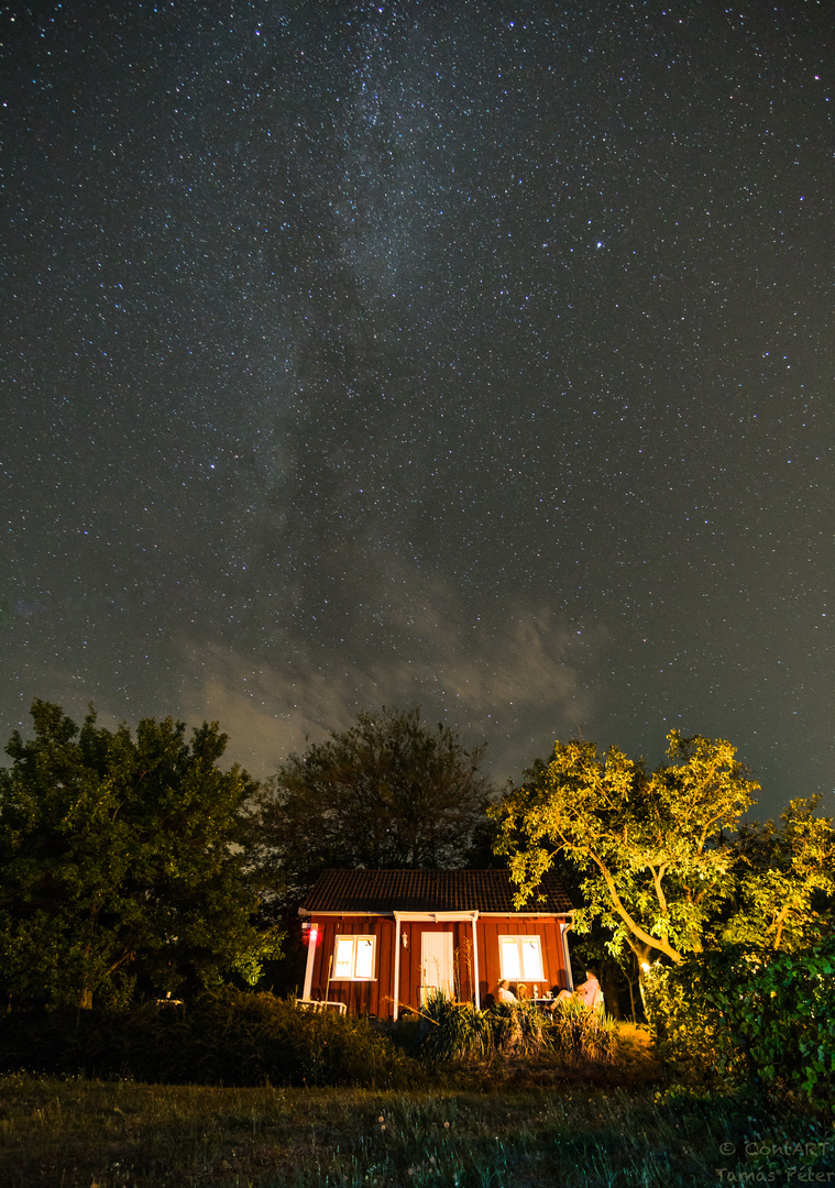 unter dem Sternenhimmel