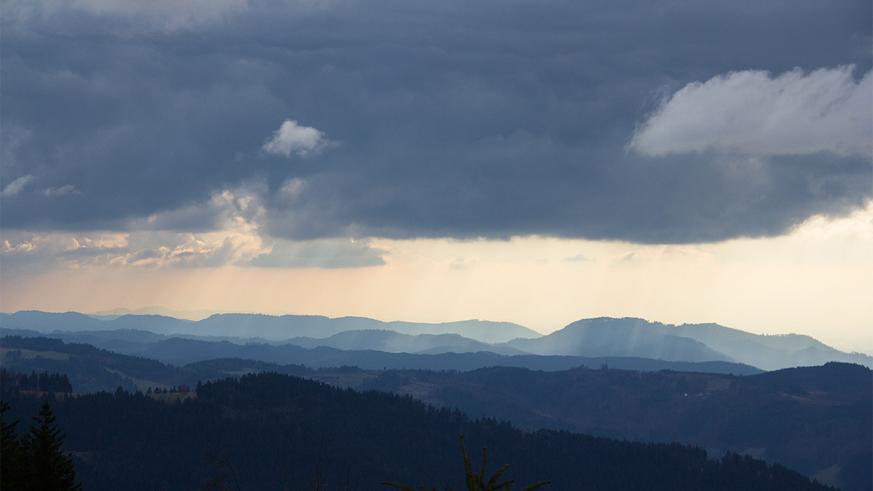 Unter dem Wetter hindurchsehen ....