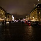 Unter den Linden bei Nacht