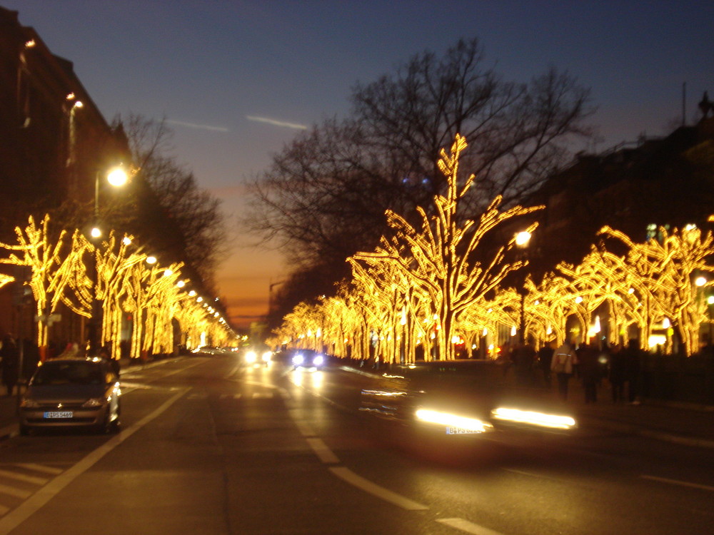 Unter den Linden, Berlin Foto & Bild  gratulation und feiertage