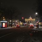 Unter den Linden - night - snow 