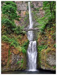 Unter den Multnomah Falls...