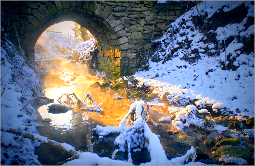 Unter der alten Brücke